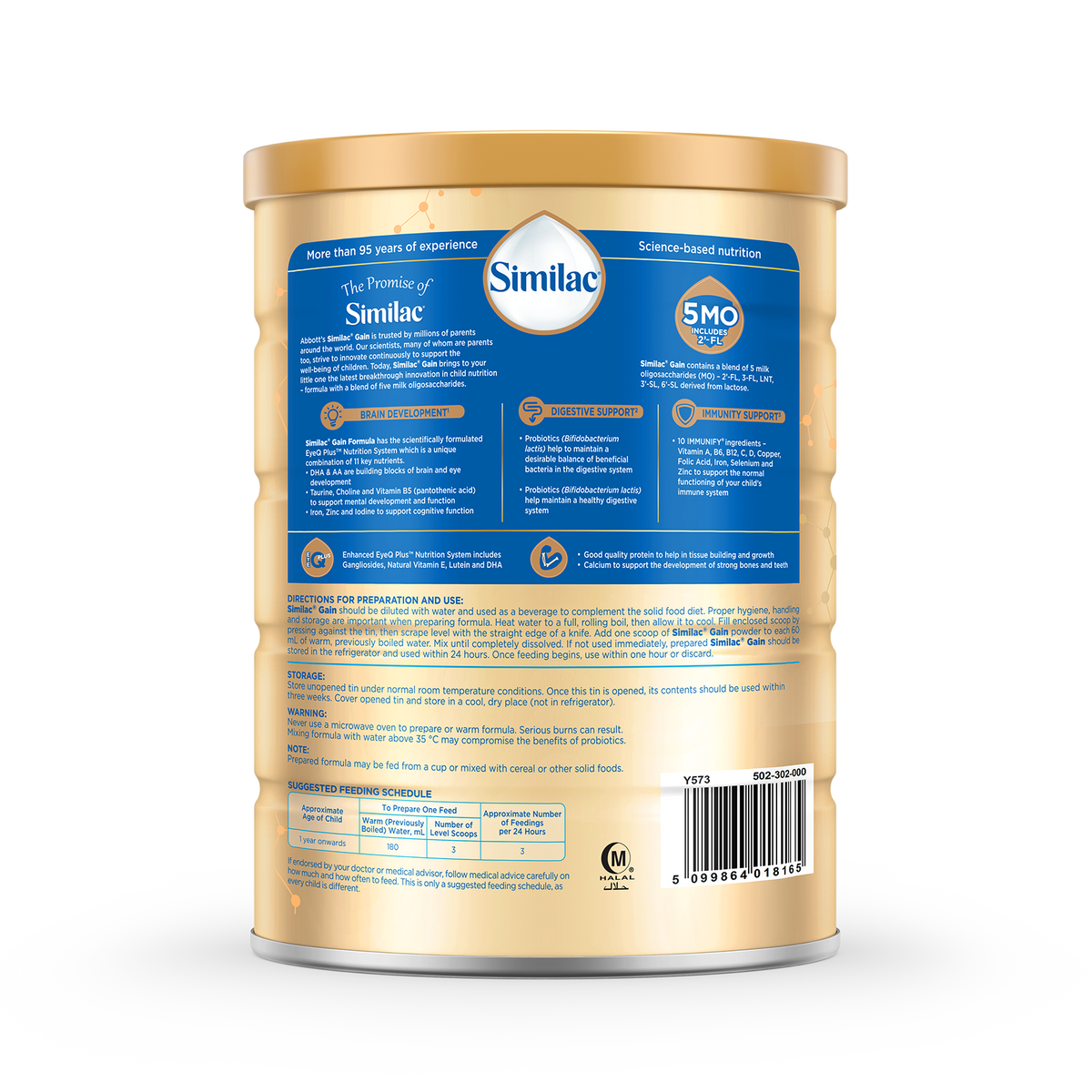Similac 5MO S3 Gain 800G – AgedCare by NTUC FairPrice Co-operative Ltd