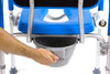 Bariatric Shower Commode with Backrest