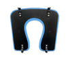 BLUE PU PADDED SEAT