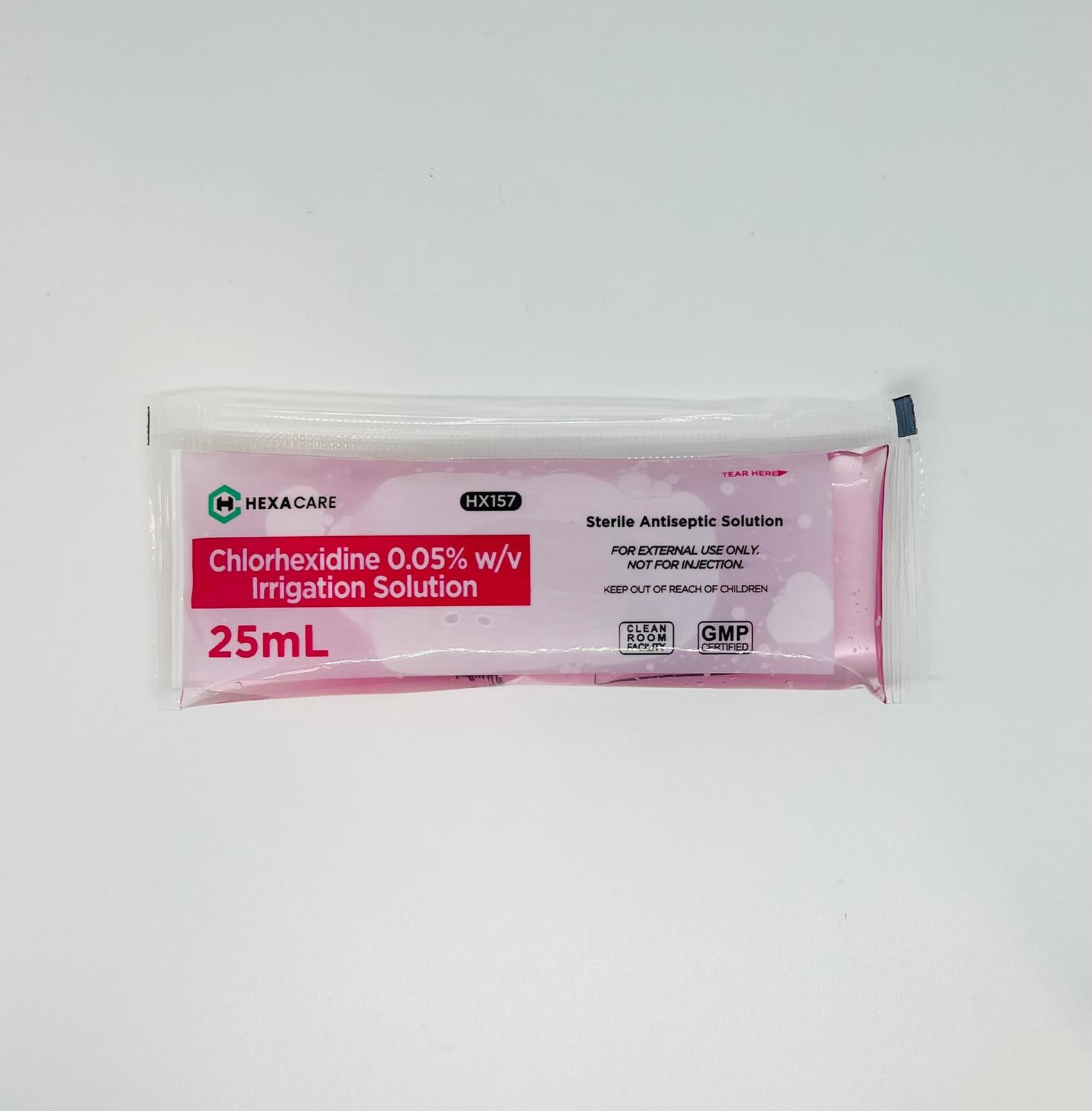 HEXACARE Chlorhexidine 0.05% w/v Irrigation Solution 25ml – AgedCare by ...