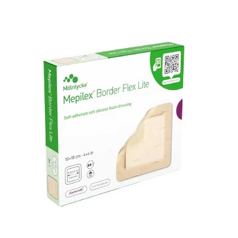 MepilexBorderFlexLite10x10cm80