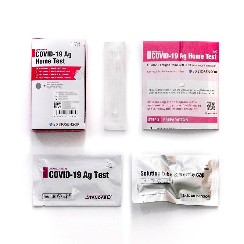 SD Biosensor Standard Q Covid19 Ag Home Test Kit (1test/kit
