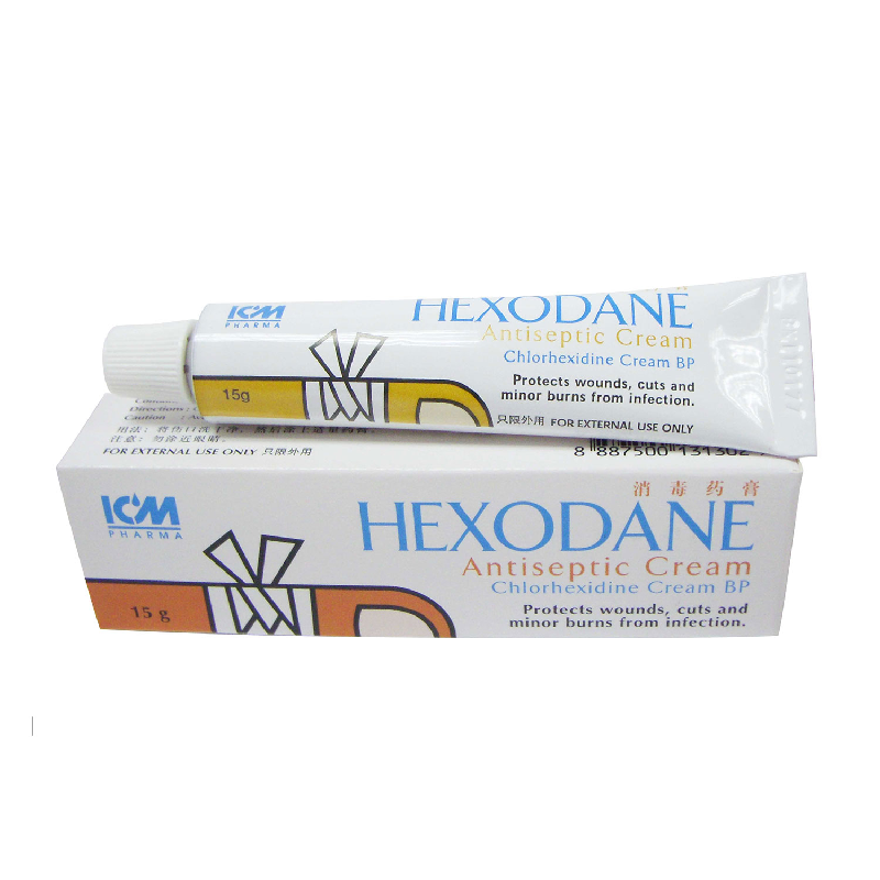 ICM Hexodane Antiseptic Cream 15g (Chlorhexidine Cream BP) - Expiry: M ...